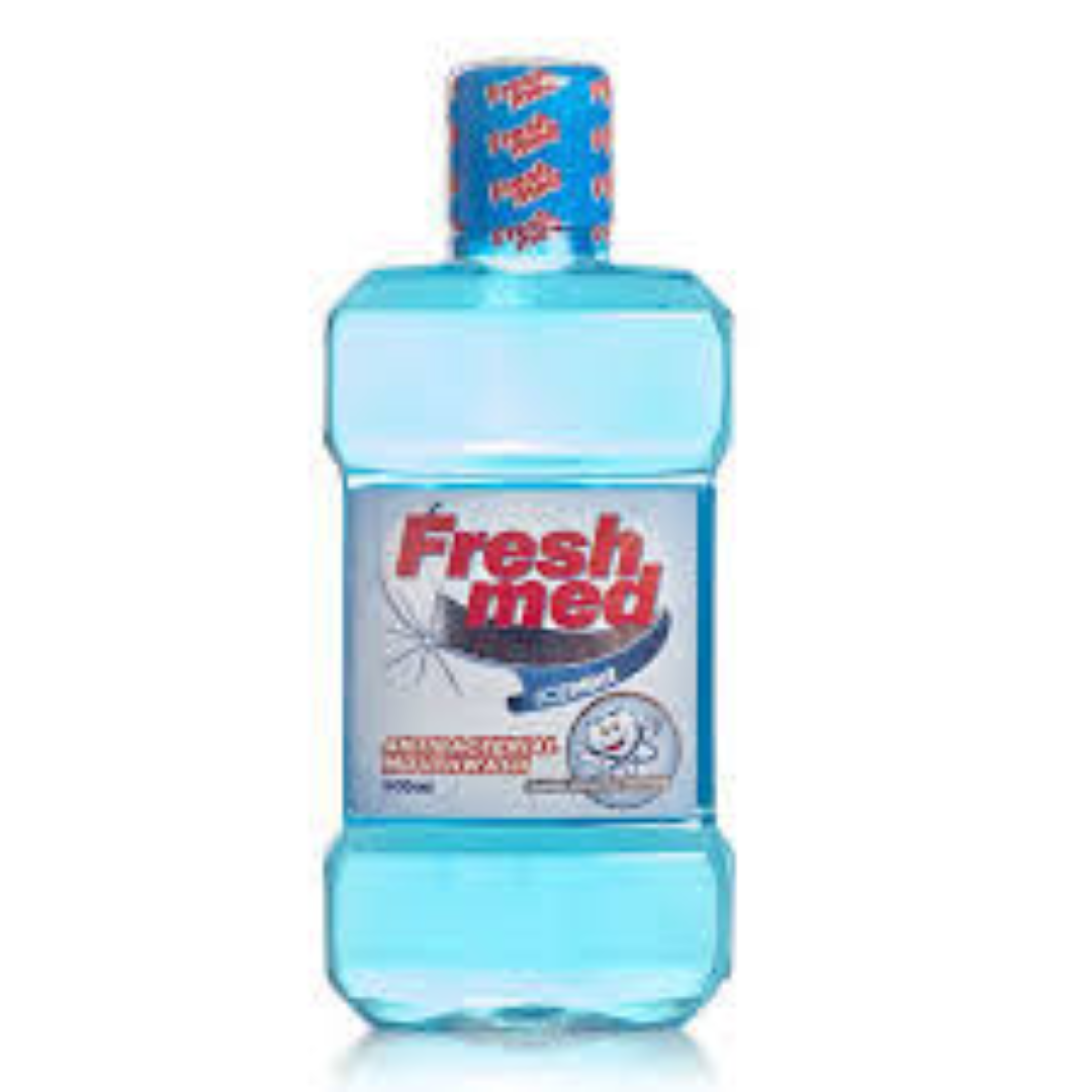 FRESHMED ICE MINT A/BACTERIAL MOUTHWASH 500ML
